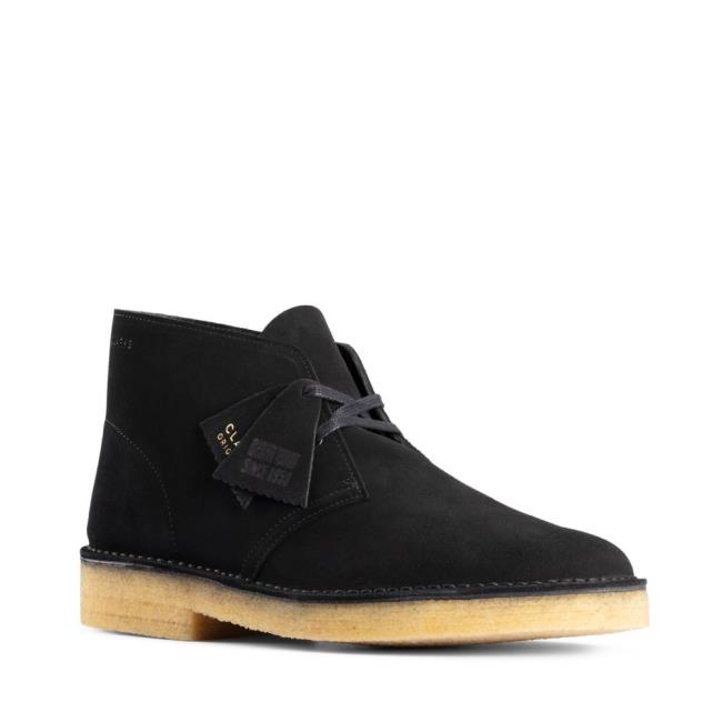 Originals Botas Clarks Desert Boot 221 Masculino Pretas | CLK769VYI