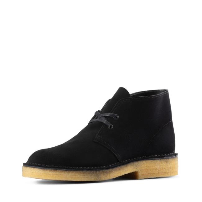 Originals Botas Clarks Desert Boot 221 Masculino Pretas | CLK769VYI