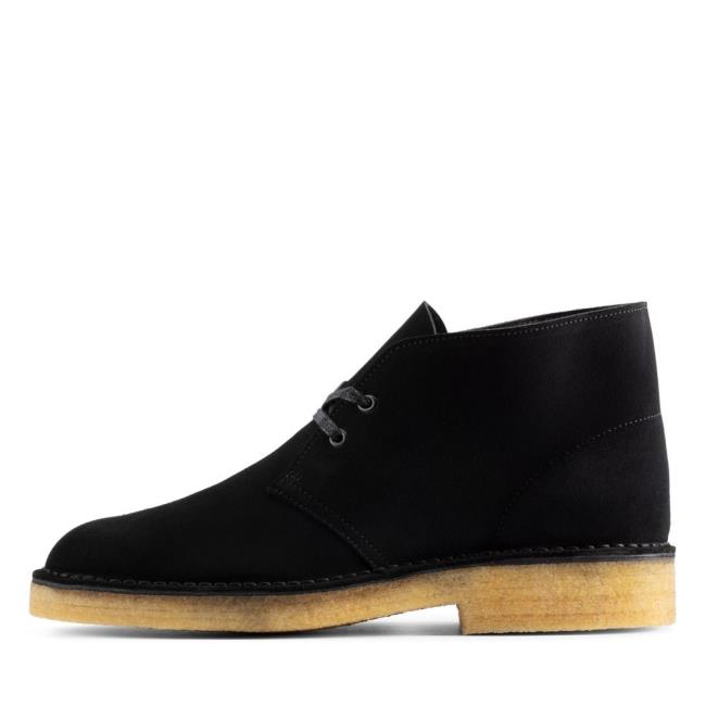 Originals Botas Clarks Desert Boot 221 Masculino Pretas | CLK769VYI