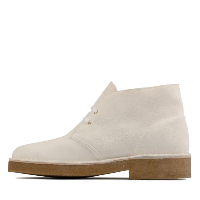 Originals Botas Clarks Desert Boot 221 Masculino Branco | CLK801PAK