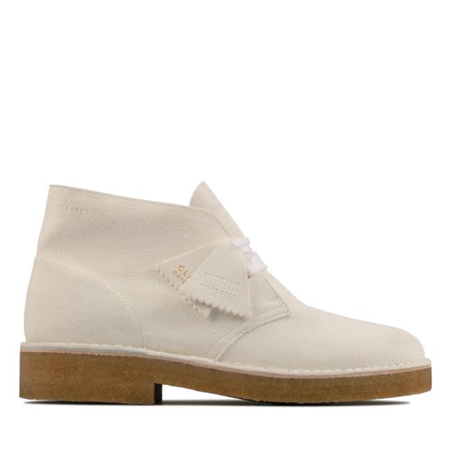 Originals Botas Clarks Desert Boot 221 Masculino Branco | CLK801PAK