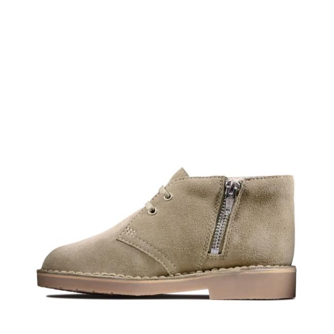 Originals Botas Clarks Desert Boot 2 Kid Menino Marrom | CLK581SDE