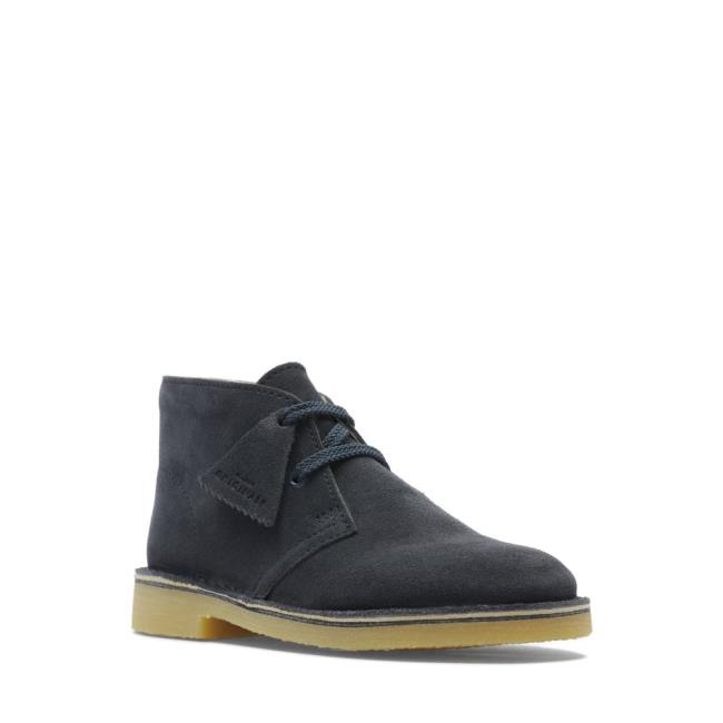 Originals Botas Clarks Desert Boot.. Menino Azul Marinho | CLK041MTL