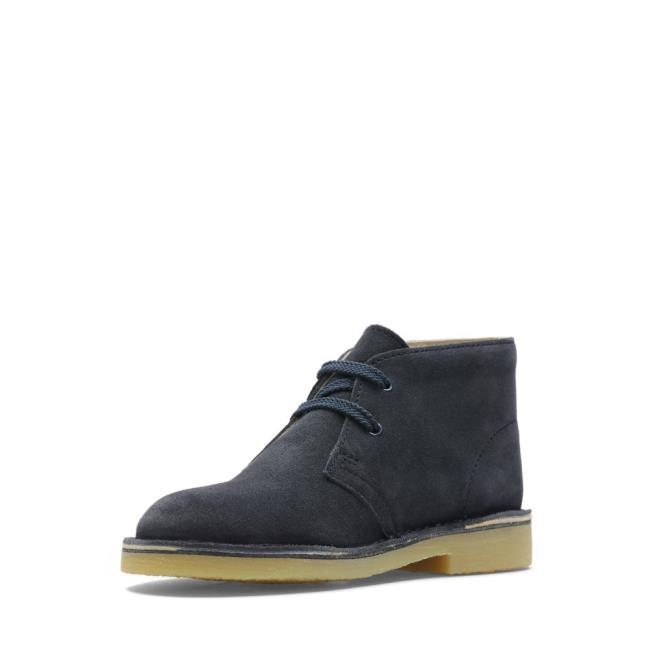 Originals Botas Clarks Desert Boot.. Menino Azul Marinho | CLK041MTL