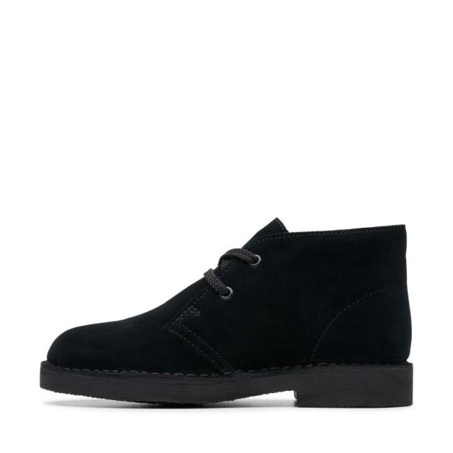 Originals Botas Clarks Desert Boot.. Menino Pretas | CLK057ANX