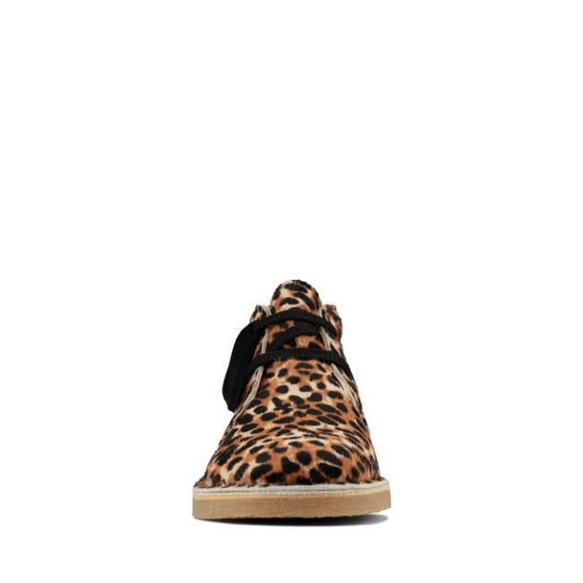 Originals Botas Clarks Desert Boot.. Menino Leopardo | CLK890MKU