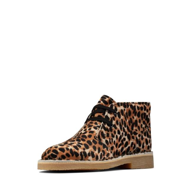 Originals Botas Clarks Desert Boot.. Menino Leopardo | CLK890MKU