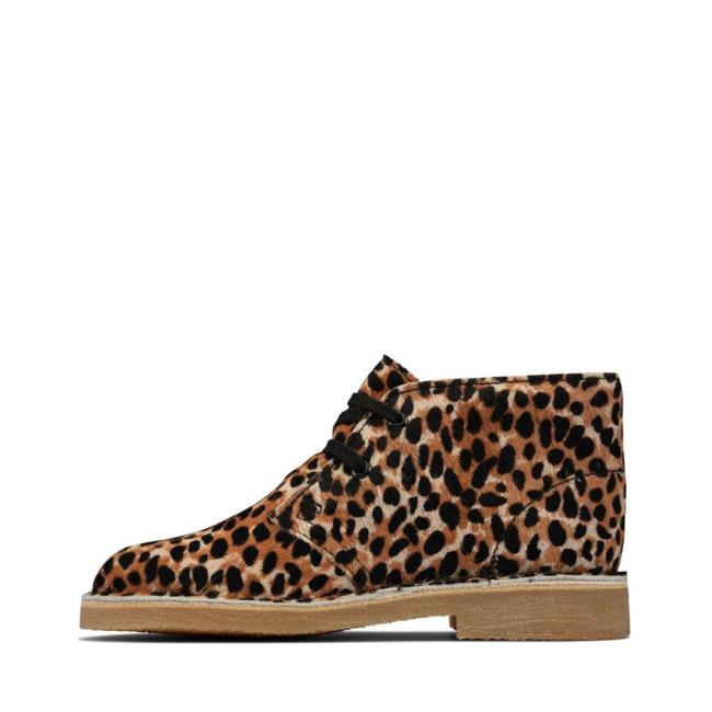 Originals Botas Clarks Desert Boot.. Menino Leopardo | CLK890MKU