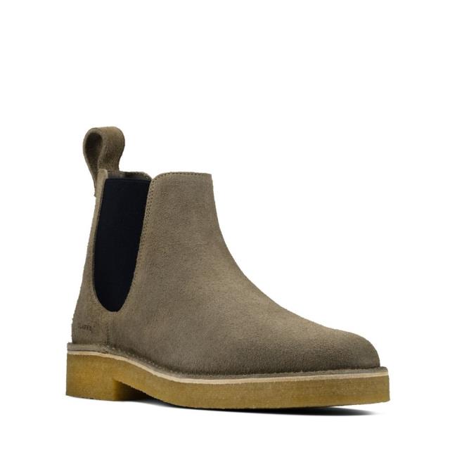 Originals Botas Clarks Desert Chelsea 2 Masculino Cinzentas | CLK780RAW