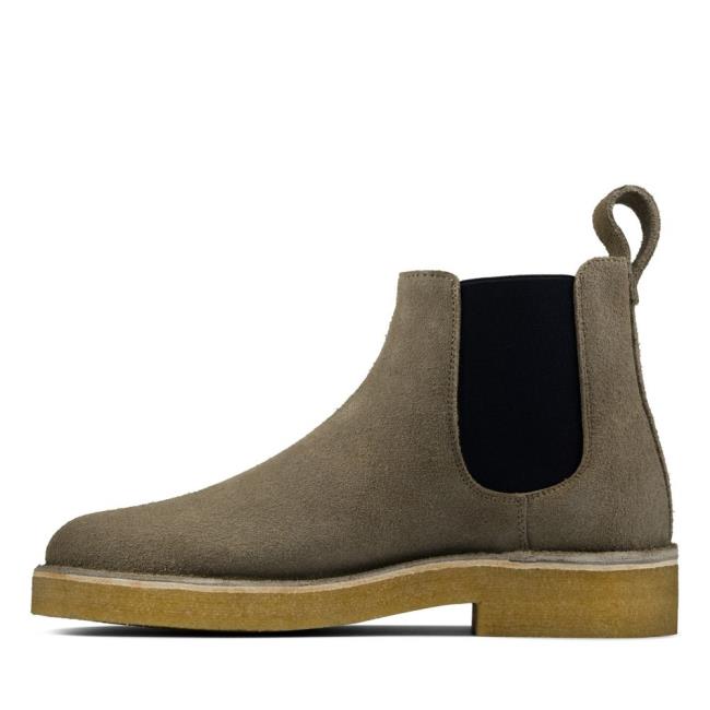 Originals Botas Clarks Desert Chelsea 2 Masculino Cinzentas | CLK780RAW