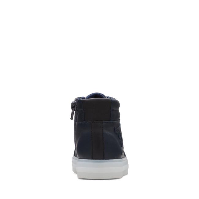 Originals Botas Clarks Flare Fox Kid Menino Azul Marinho | CLK134GAR