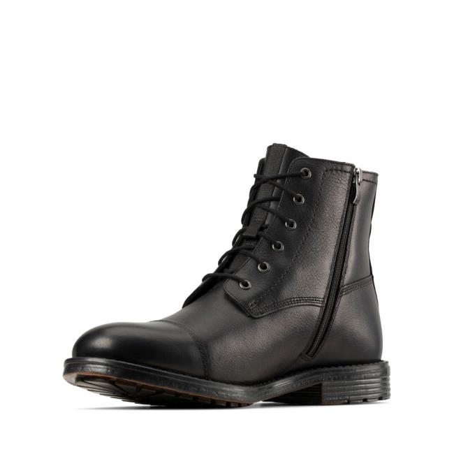 Originals Botas Clarks Foxwell Hi GORE-TEX Masculino Pretas | CLK967BHK