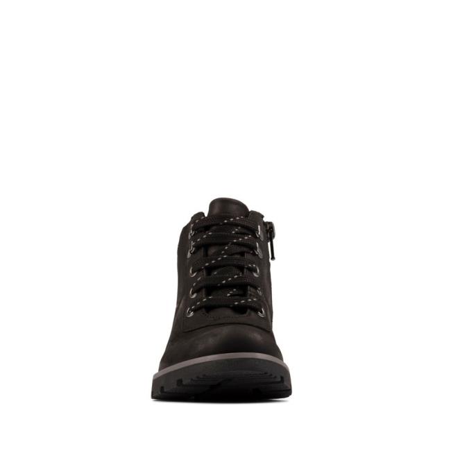 Originals Botas Clarks Heath Go GORE-TEX Kid Menino Pretas | CLK948TKF