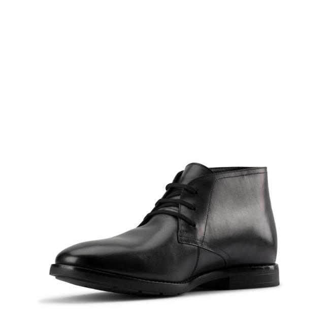 Originals Botas Clarks Ronnie Lo GORE-TEX Masculino Pretas | CLK075QVD