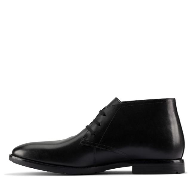 Originals Botas Clarks Ronnie Lo GORE-TEX Masculino Pretas | CLK075QVD