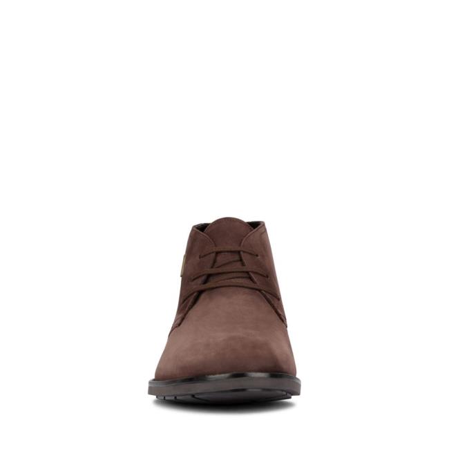 Originals Botas Clarks Ronnie Lo GORE-TEX Masculino Marrom Escuro | CLK935DYA