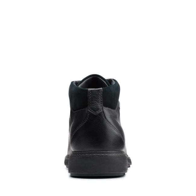 Originals Botas Clarks Un Tread Up GORE-TEX 2 Masculino Pretas | CLK463XNO