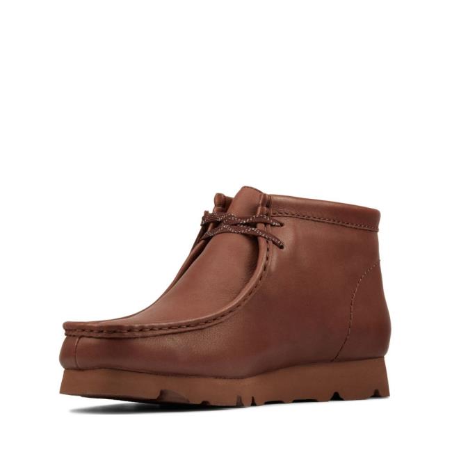 Originals Botas Clarks Wallabee Boot GORE-TEX Masculino Marrom Escuro | CLK647HXR