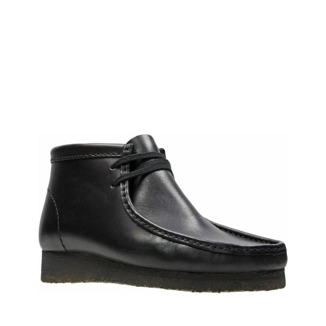 Originals Botas Clarks Wallabee Boot Masculino Pretas | CLK120EFC