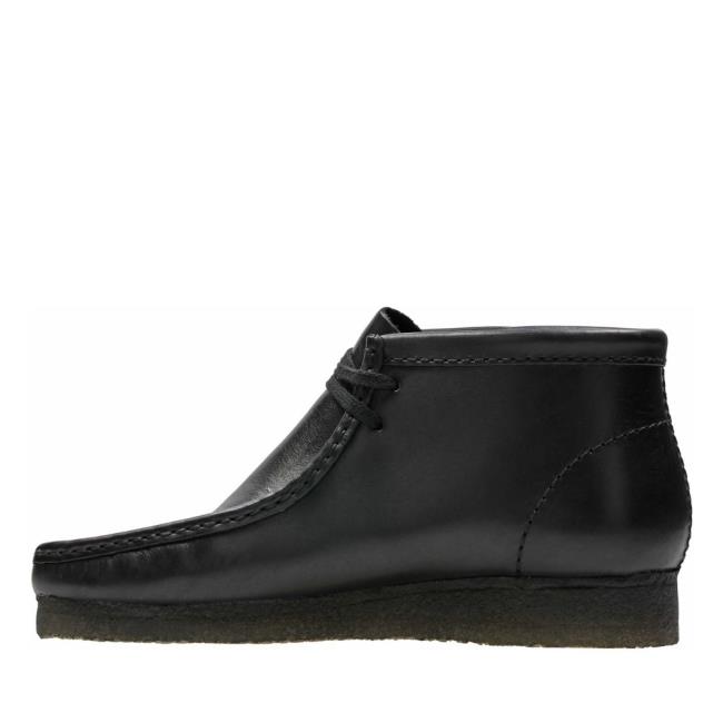 Originals Botas Clarks Wallabee Boot Masculino Pretas | CLK120EFC