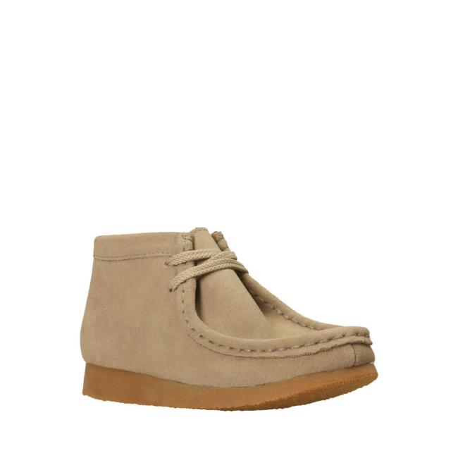 Originals Botas Clarks Wallabee Boot Menino Marrom | CLK784CPS