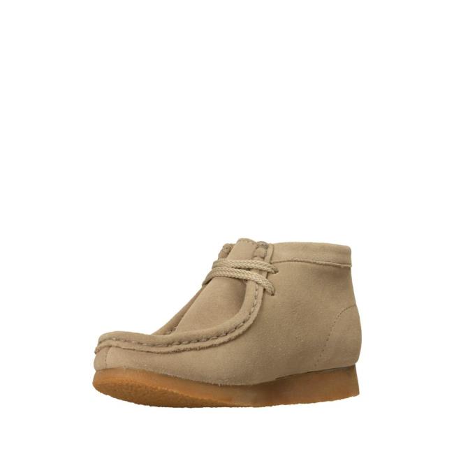 Originals Botas Clarks Wallabee Boot Menino Marrom | CLK784CPS