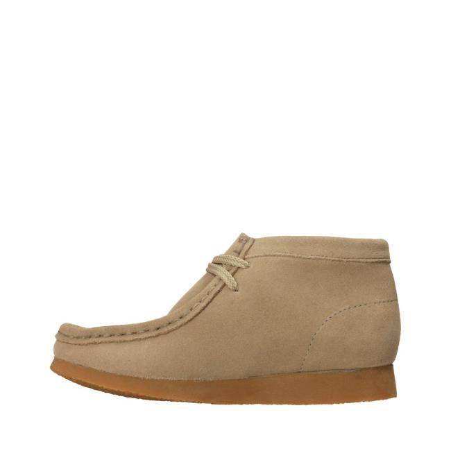 Originals Botas Clarks Wallabee Boot Menino Marrom | CLK784CPS