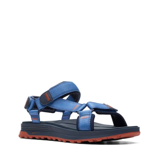 Sandalias Clarks ATL Trek Sea Masculino Azul Marinho | CLK840LIQ