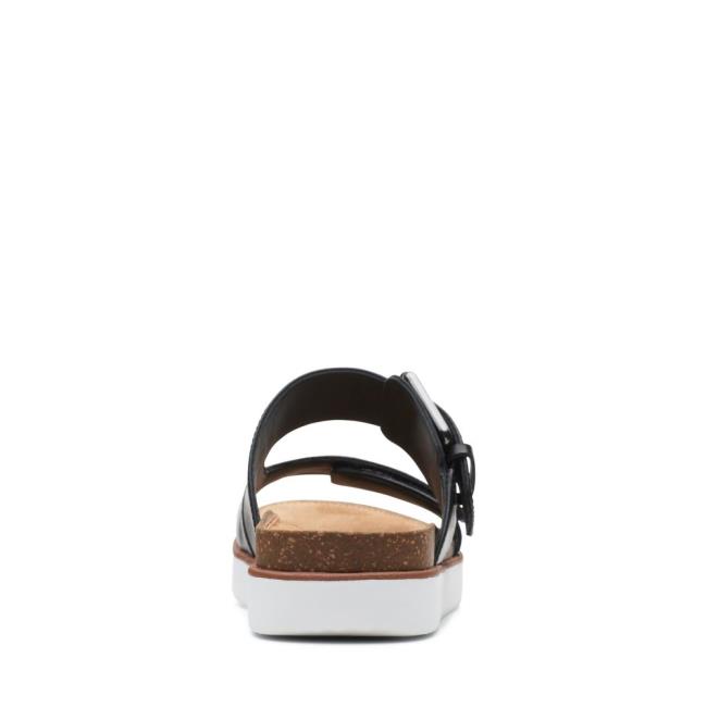 Sandalias Clarks Elayne Ease Feminino Pretas | CLK895PDW