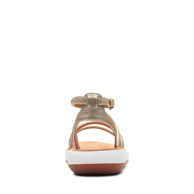 Sandalias Clarks Jemsa Estilo Feminino Sliver | CLK219OKX