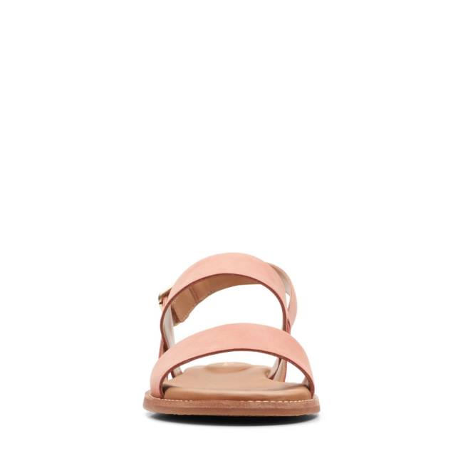 Sandalias Clarks Karsea Alças Feminino Luz Coral | CLK901OTI