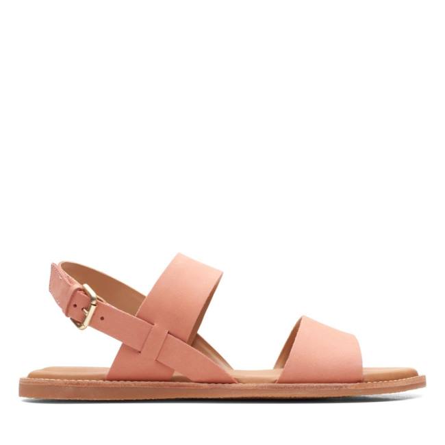 Sandalias Clarks Karsea Alças Feminino Luz Coral | CLK901OTI