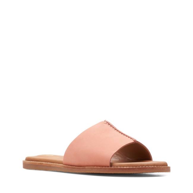 Sandalias Clarks Karsea Mule Feminino Rosa | CLK635QME