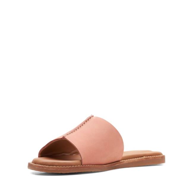 Sandalias Clarks Karsea Mule Feminino Rosa | CLK635QME