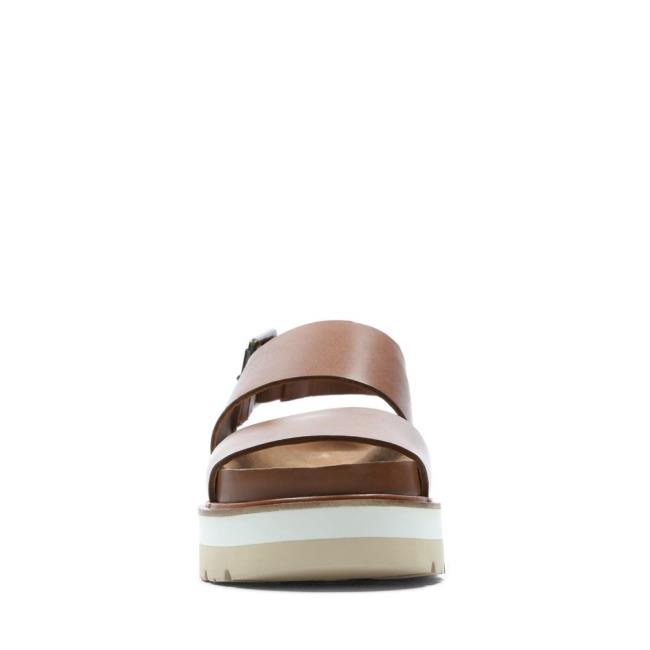 Sandalias Clarks Orianna Alças Feminino Marrom Escuro | CLK543CDN