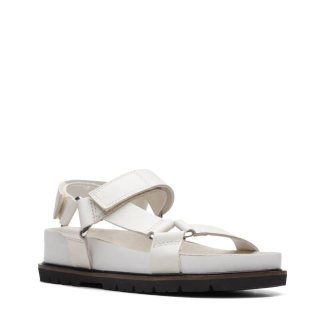 Sandalias Clarks Orianna Esportivos Feminino Branco | CLK087OVR