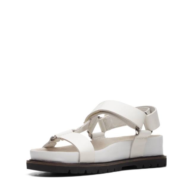 Sandalias Clarks Orianna Esportivos Feminino Branco | CLK087OVR