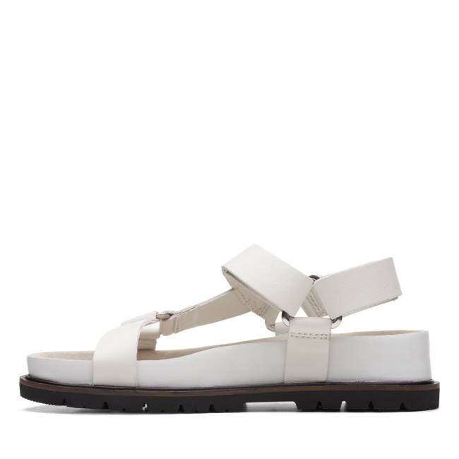 Sandalias Clarks Orianna Esportivos Feminino Branco | CLK087OVR