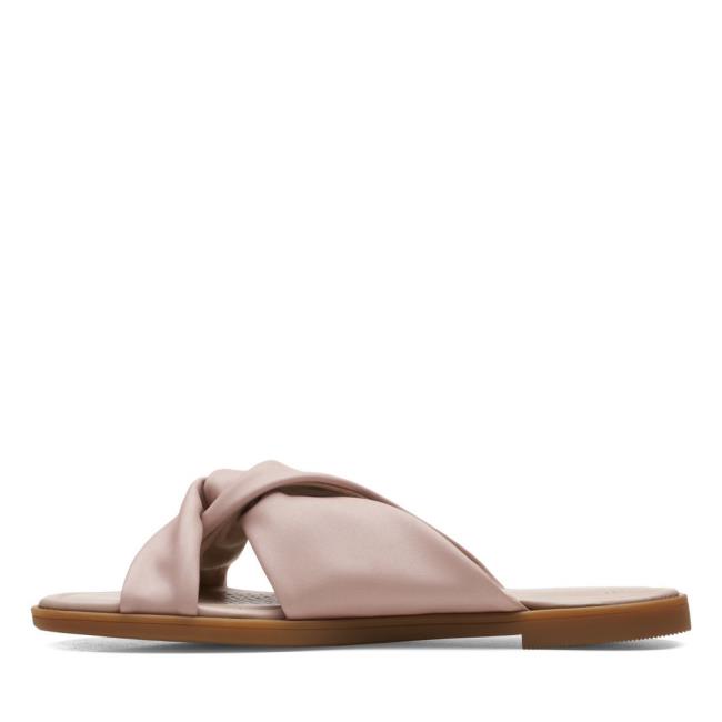 Sandalias Clarks Reyna Twist Feminino Rosa | CLK093GLR