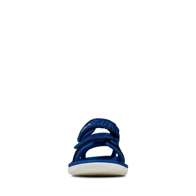 Sandalias Clarks Surfing Tide Kid Menina Azul Marinho | CLK193PWU