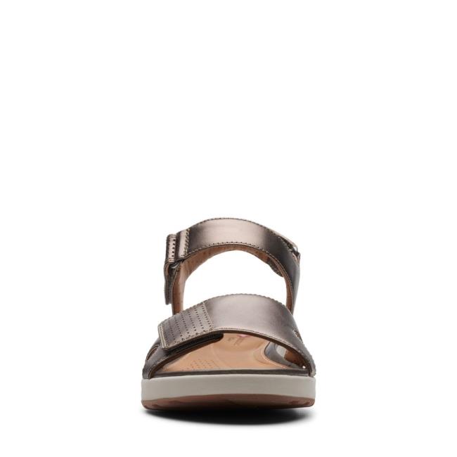 Sandalias Clarks Un Adorn Calm Feminino Cinzentas | CLK713CIO