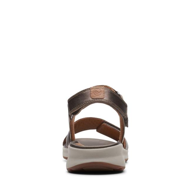 Sandalias Clarks Un Adorn Calm Feminino Cinzentas | CLK713CIO