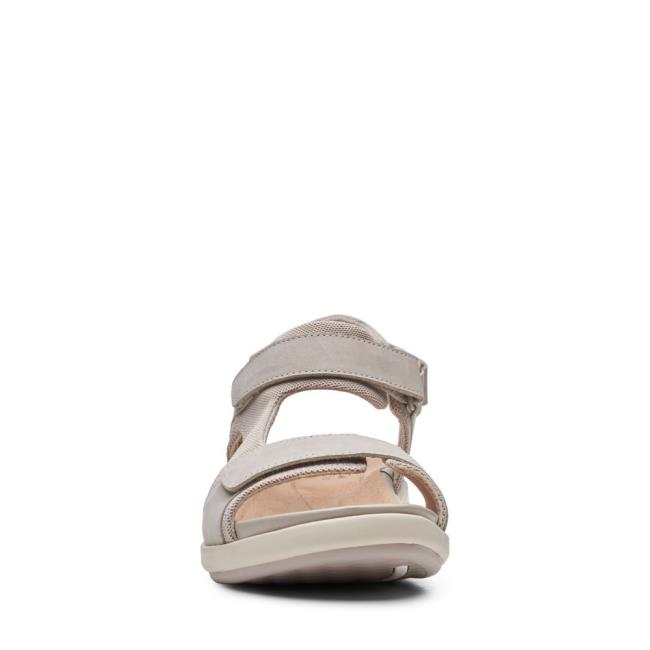 Sandalias Clarks Un Bali Trek Feminino Cinzentas | CLK491JPV