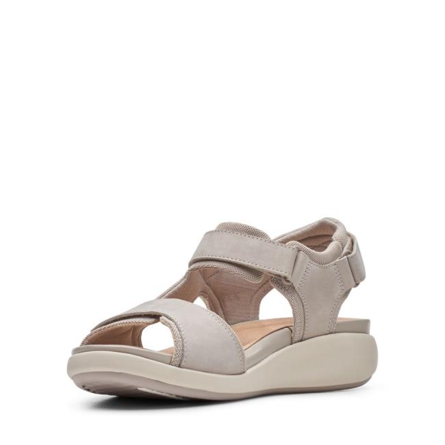 Sandalias Clarks Un Bali Trek Feminino Cinzentas | CLK491JPV