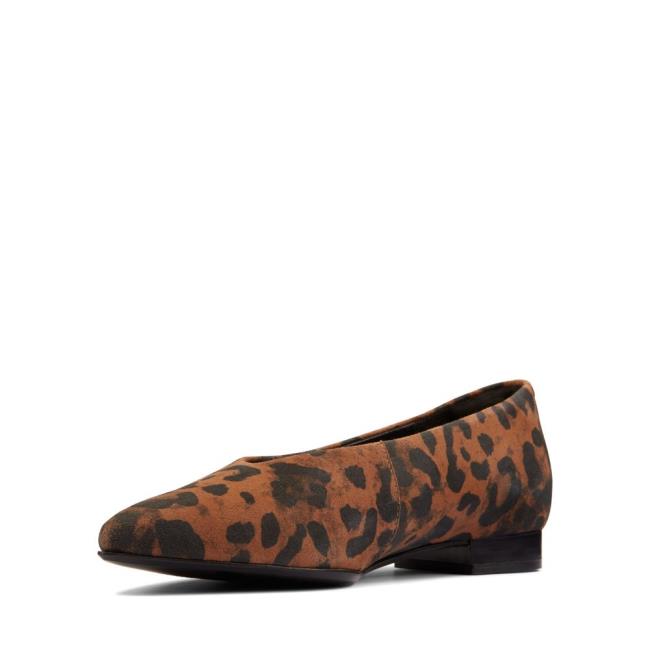 Sapatos De Ballet Clarks Laina15 Easy Feminino Leopardo | CLK983FSM