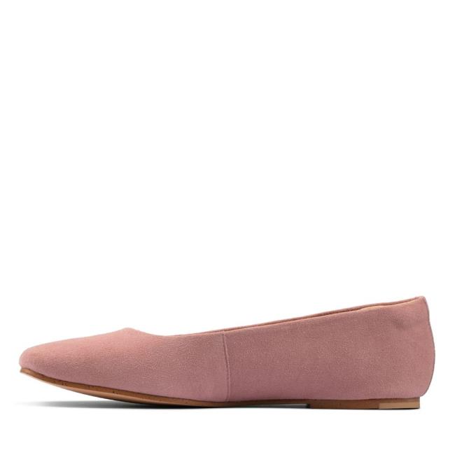 Sapatos De Ballet Clarks Pure Ballet 2 Feminino Rosa | CLK012QZB