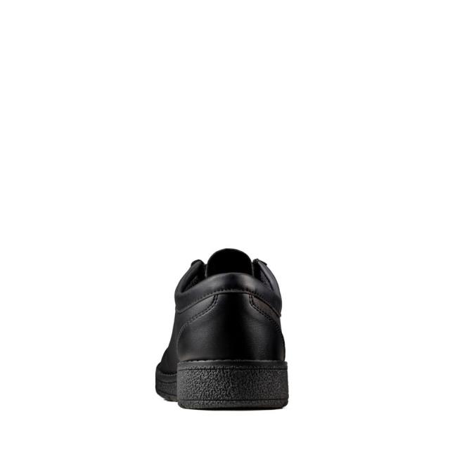 Sapatos Escolares Clarks Mendip Craft Youth Menina Pretas | CLK907MUC