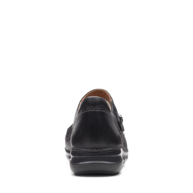 Sapatos Pretos Clarks Appley Walk Feminino Pretas | CLK748KHW