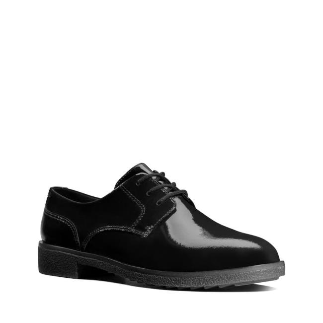 Sapatos Pretos Clarks Griffin Lane Feminino Pretas | CLK471VHE