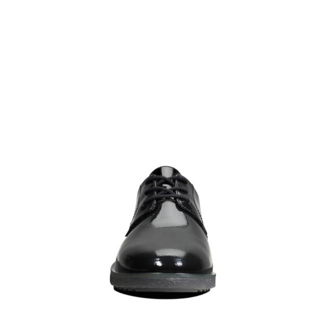 Sapatos Pretos Clarks Griffin Lane Feminino Pretas | CLK471VHE